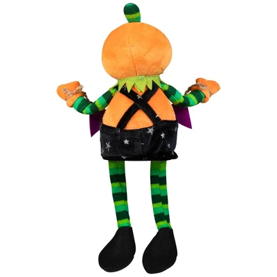 Northlight Jack O Lantern Halloween Decoration With Boo Banner- 14" 5 Northlight Jack O Lantern Halloween Decoration With Boo Banner- 14" - Image 5